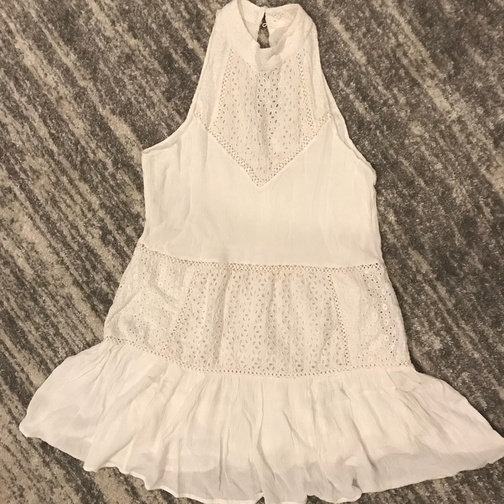 Lovers + Friends Star Chaser Dress in Ivory